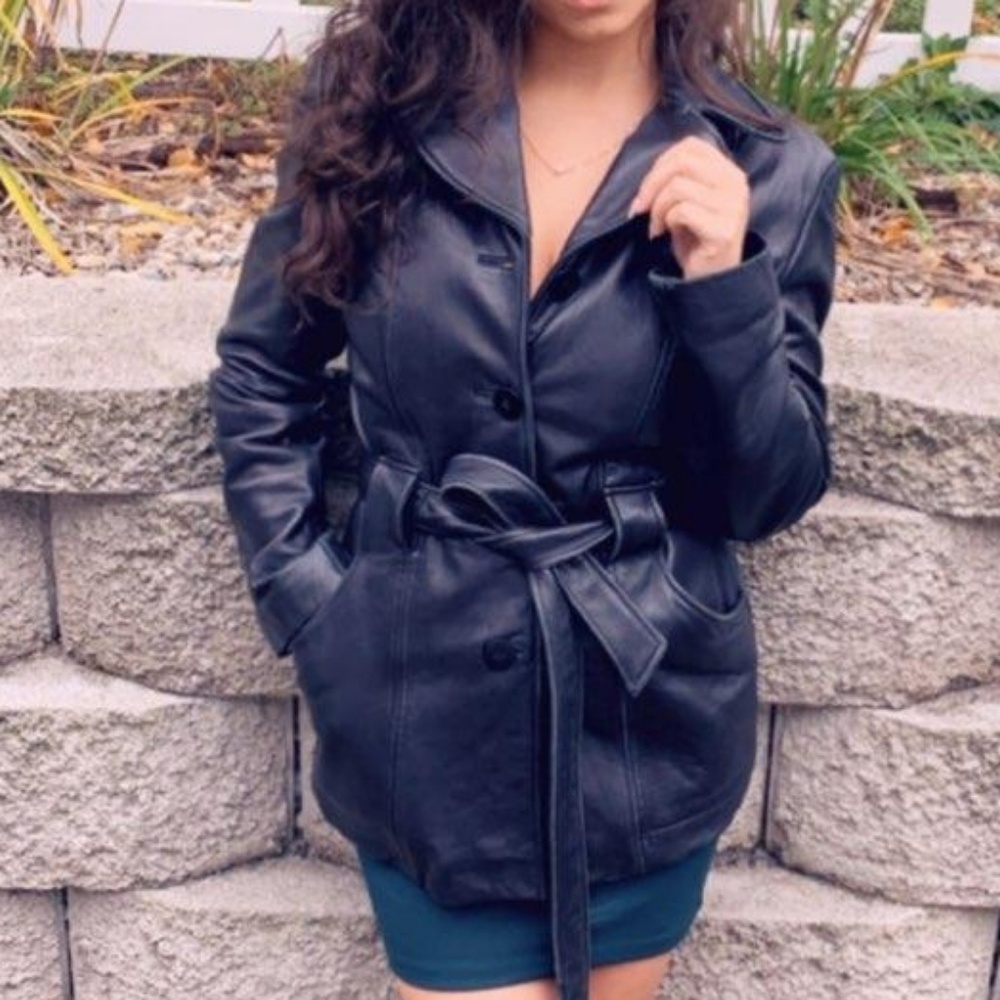 Vintage Genuine leather jacket